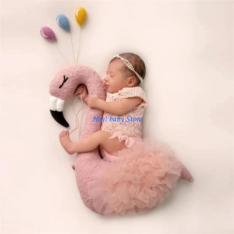 Newborn Baby Photoshoot Prop Animal Pillow | 0–4 Months