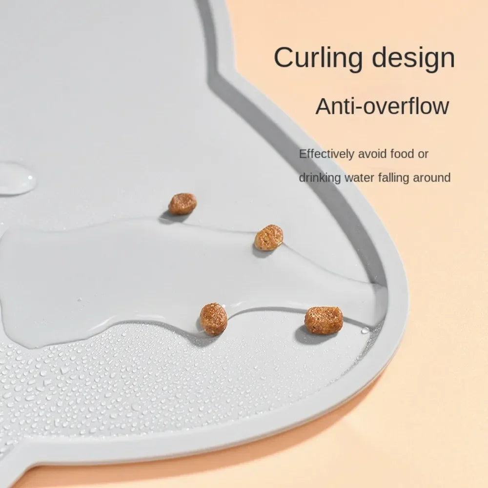 Silicone Non-Slip Pet Feeding Mat for Dogs & Cats Pet Feeding Mat Peaceful Pleasures Health and Wellness