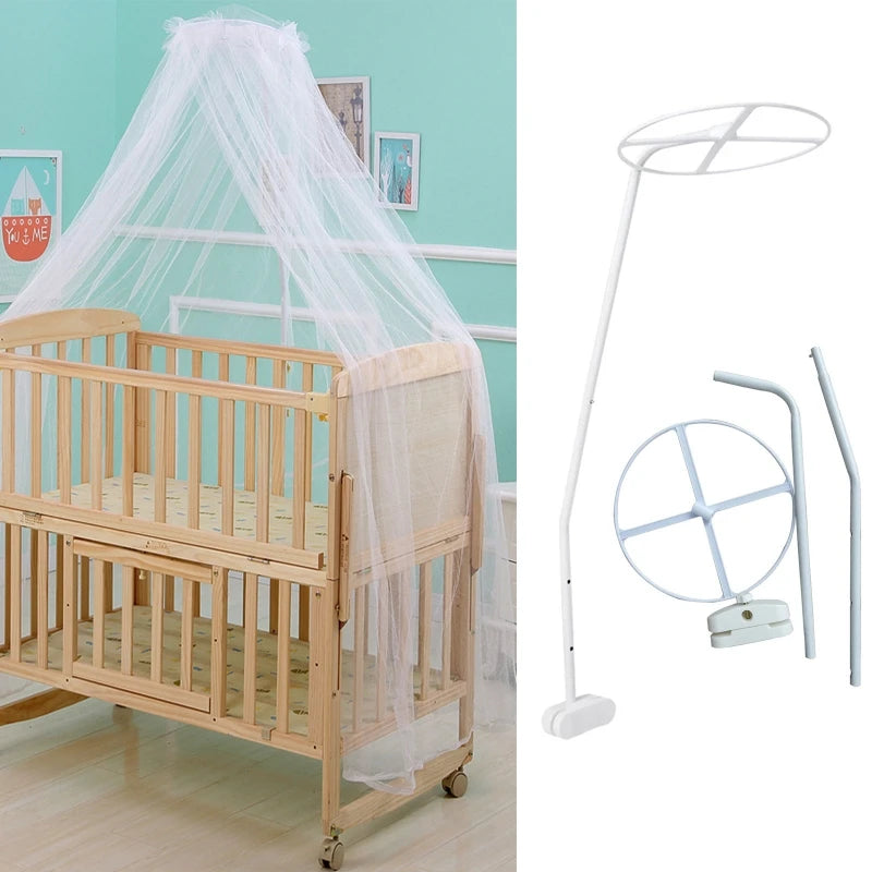 Adjustable Baby Crib Mosquito Net Stand | Dome Canopy Holder