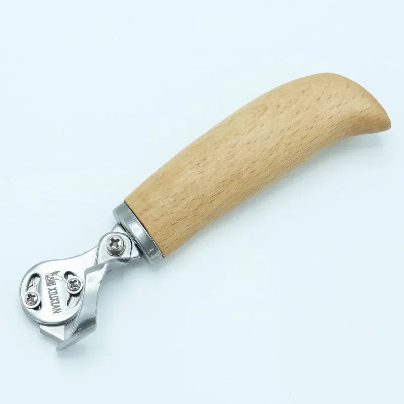 DIY Leather Trimming Knife | Carbon Steel Edge Cutting Tool