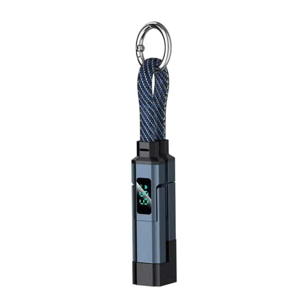 4-in-1 PD 65W USB-C Fast Charging Cable & Digital Display