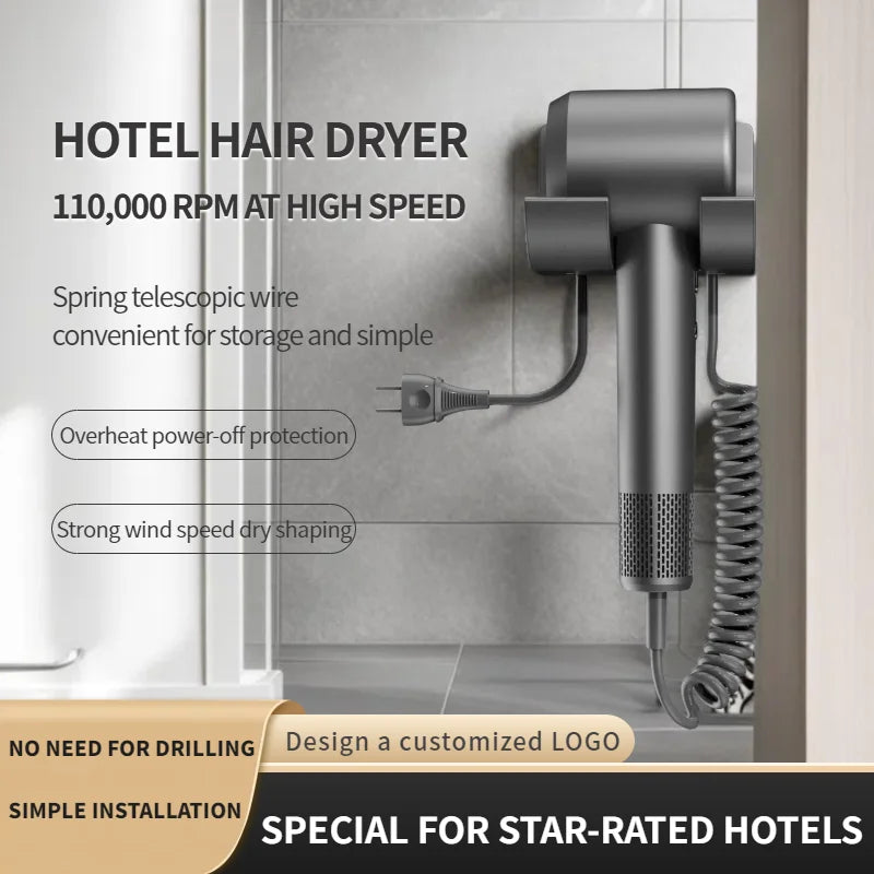 High-Speed Home Hair Dryer with Strong Airflow and Negative Ions Salon-Grade Blowouts Peaceful Pleasures Health and Wellness