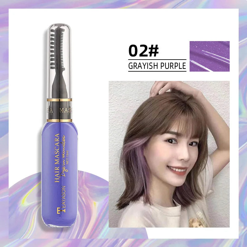 Temporary Hair Color Mascara Wand | 13 Colors, Washable