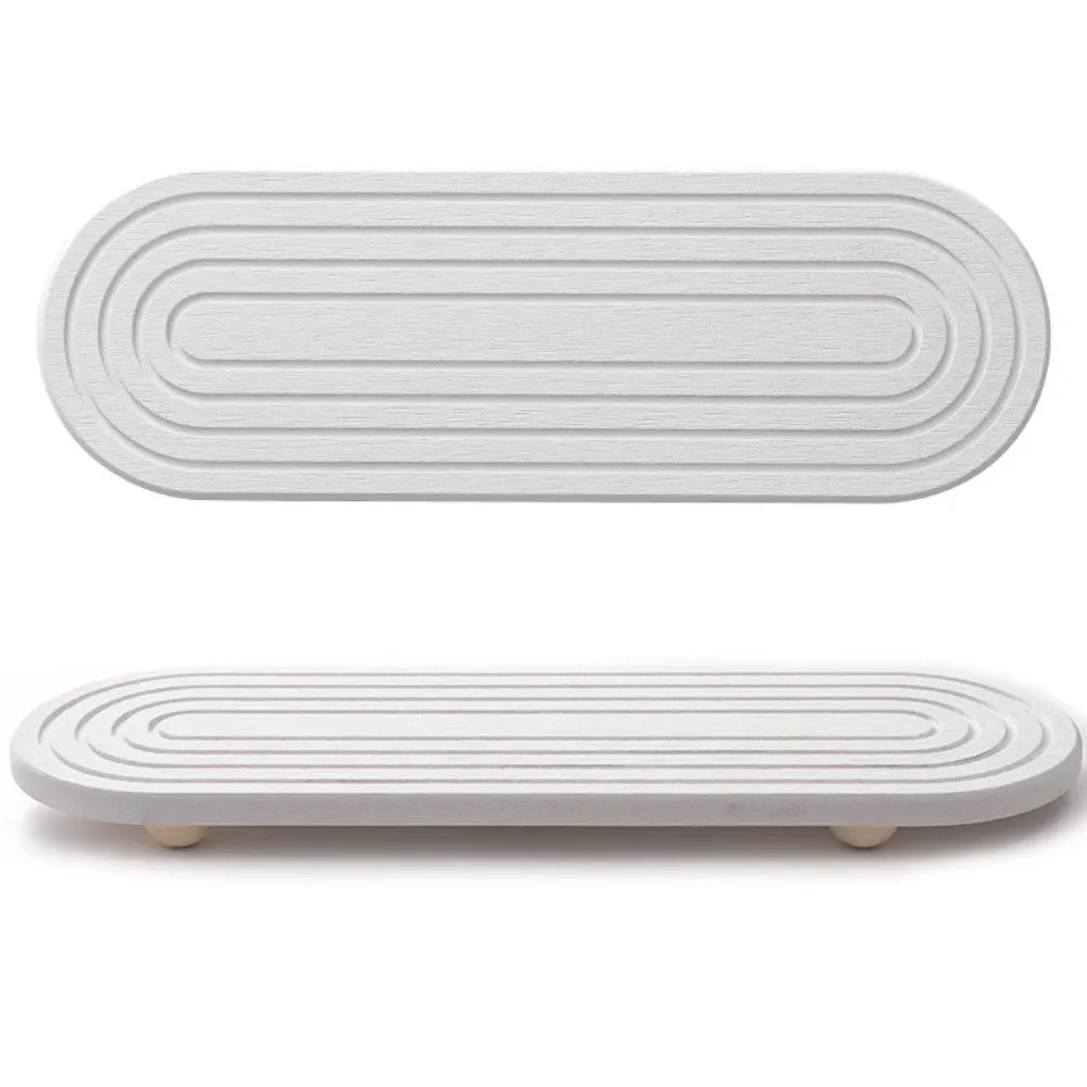 Diatom Mud Sink Tray – Quick-Dry Non-Slip Draining Board