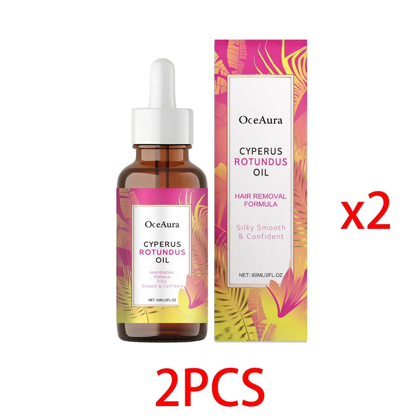 OceAura Post Hair Removal Soothing Body Oil | Jojoba & Tea Tree