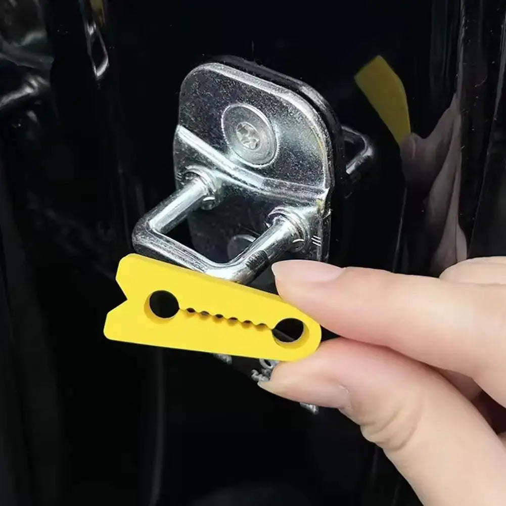 4pcs Car Door Lock Shock Absorber Silicone Cover Peaceful Pleasures Health and Wellness