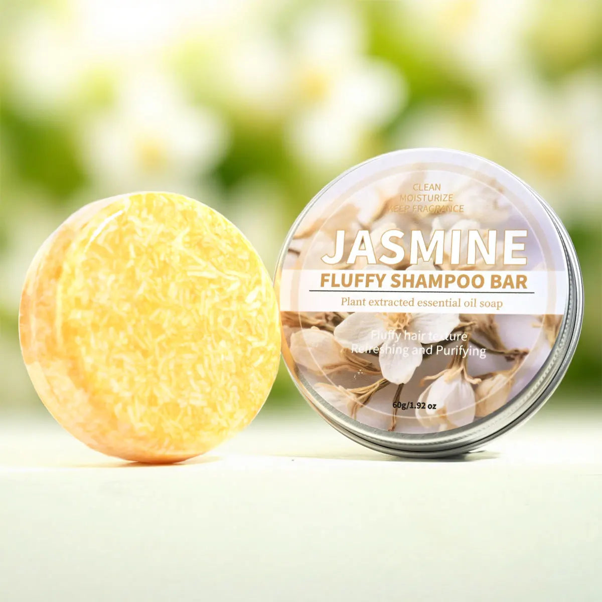 Jasmine Essential Oil Shampoo Soap Bar – Cleansing & Nourishing