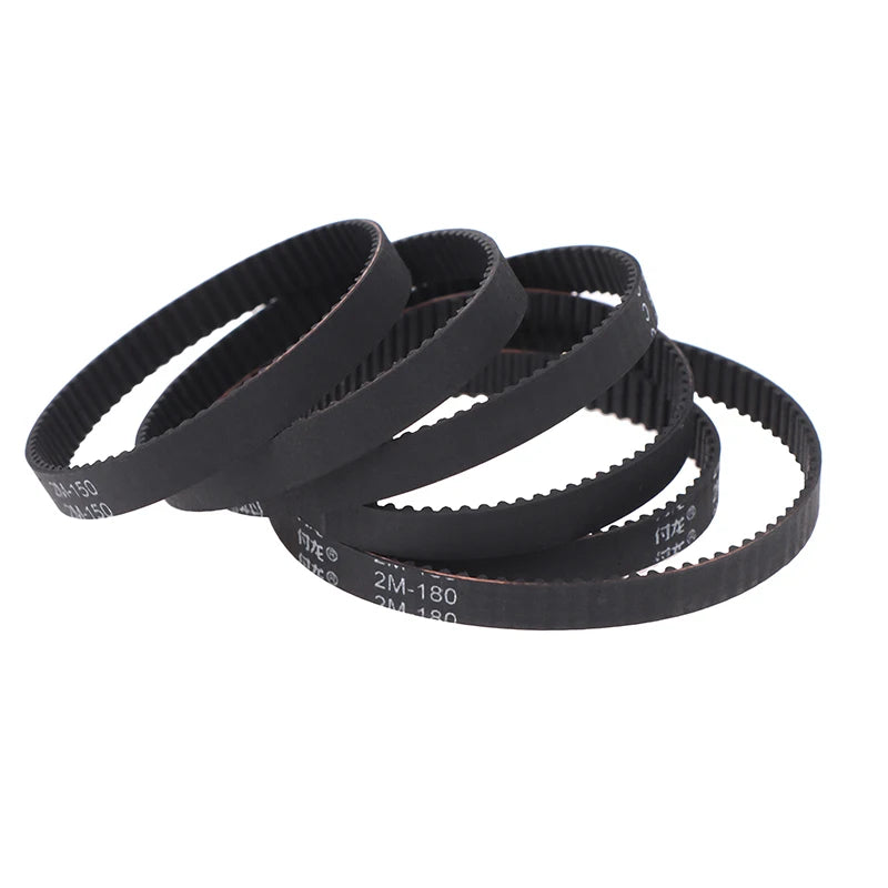 2GT Rubber Timing Drive Belt 140–180mm 6mm | Vacuum Cleaner Belt