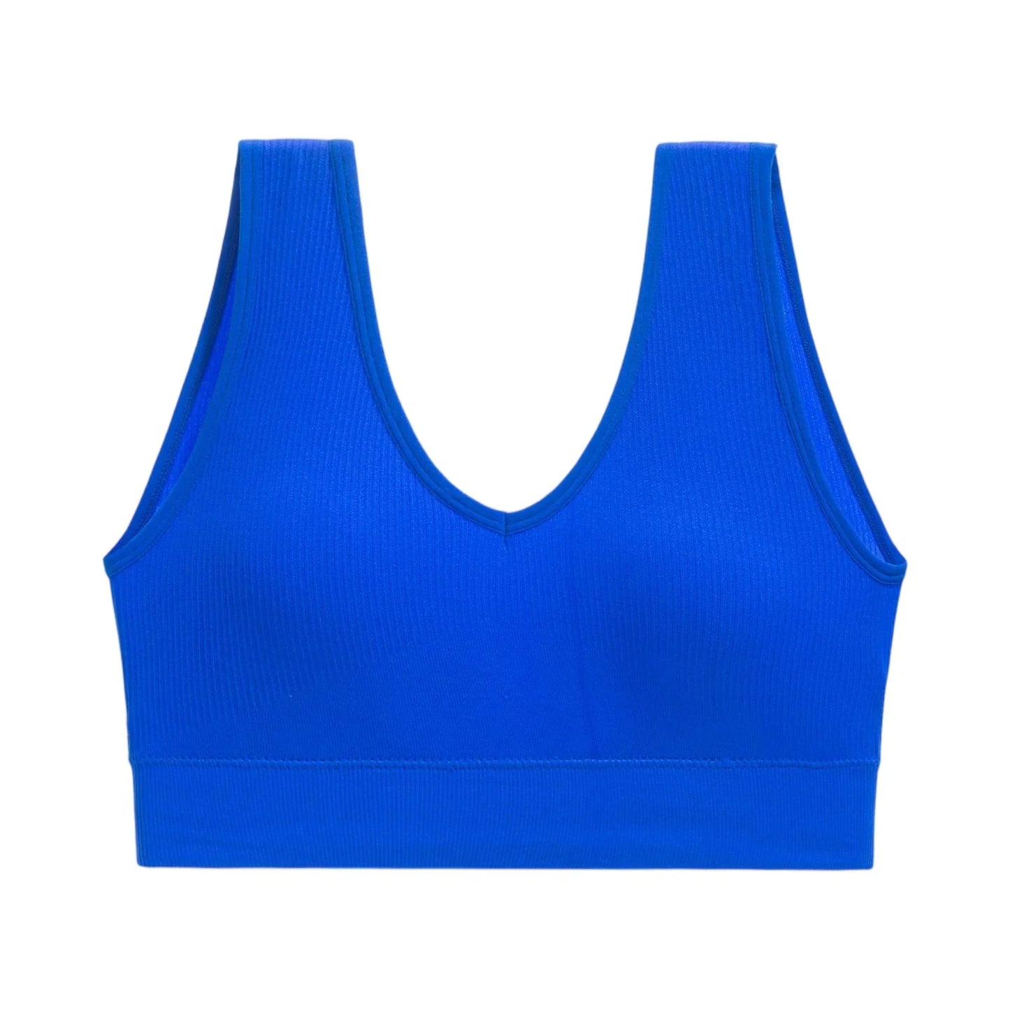 Women's Padded Y-Back Sports Bra – Yoga & Gym Vest Top