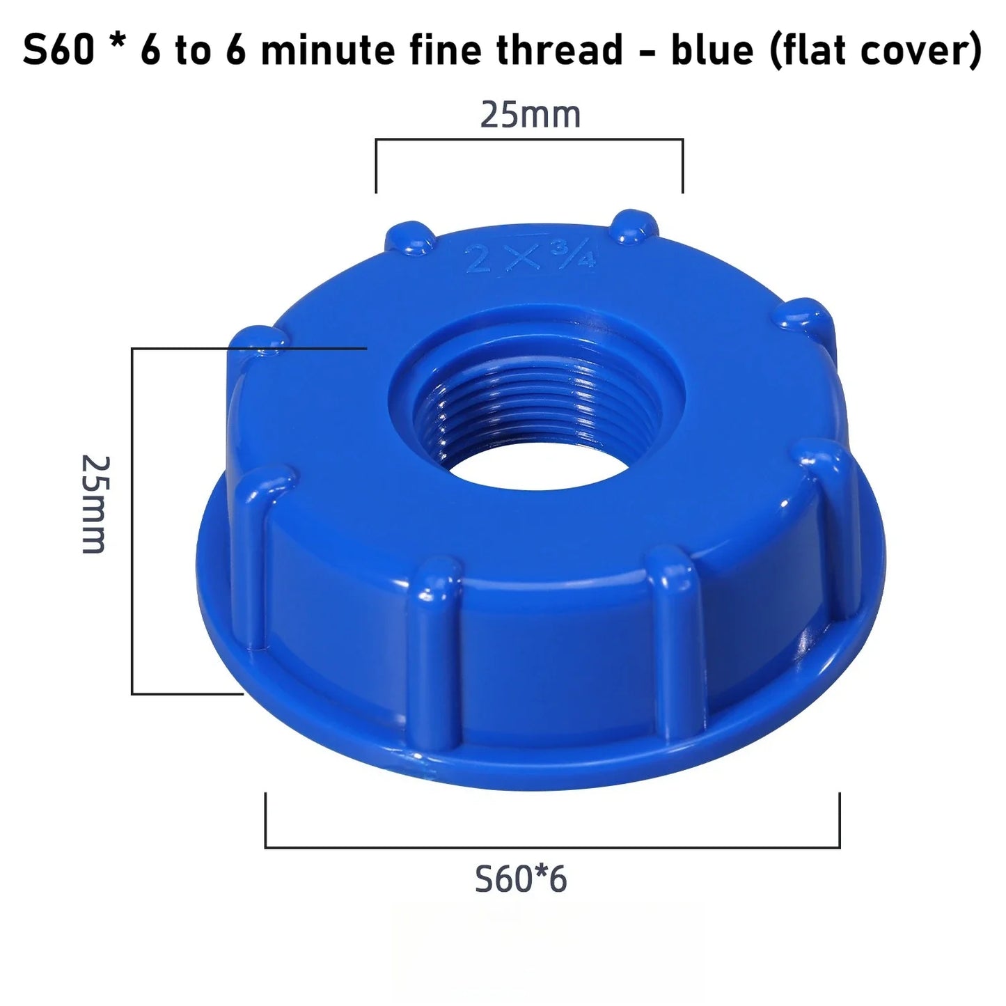 IBC Tote Tank Valve Adapter – Variable Diameter Threaded Joint