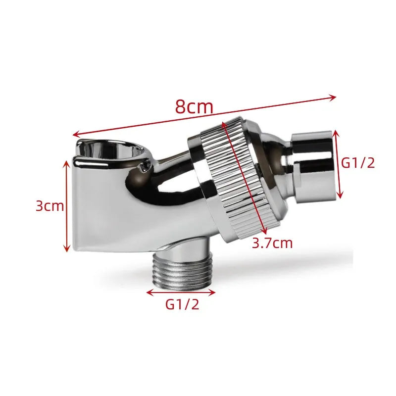 G1/2" 3-Way Shower Diverter Valve – Arm Mount Tee Adapter