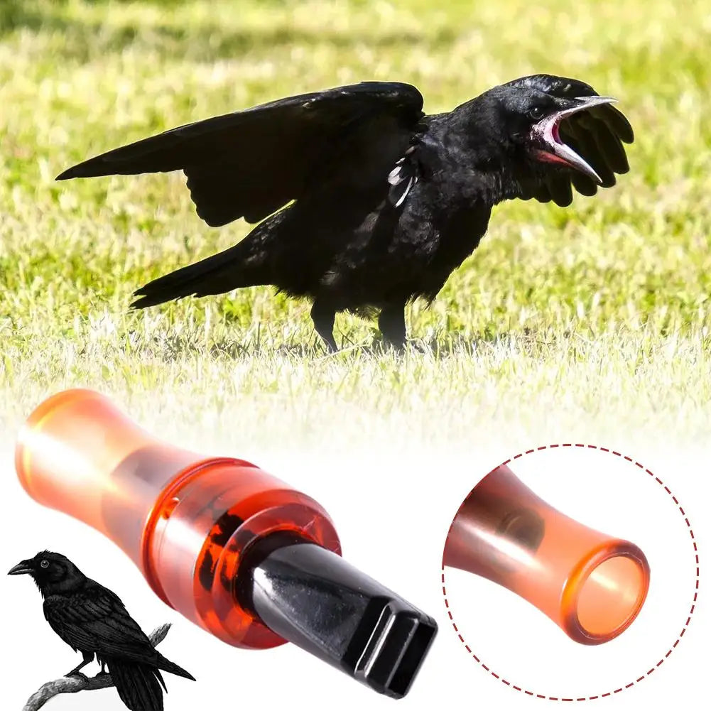 Hunting Whistle Crow Caller Attract Crows Hunting Tools Authentic Bird Call Crow Whistle Realistic Sounds Outdoor Accessories Peaceful Pleasures Health and Wellness