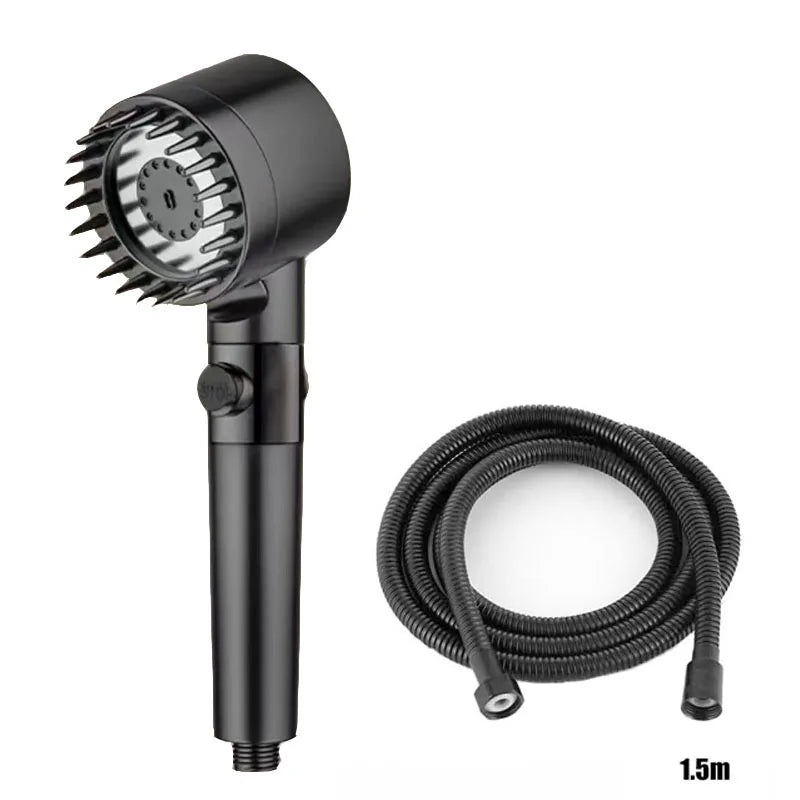 3-Mode Filtered Shower Head – Massage, Filter & Water Stop