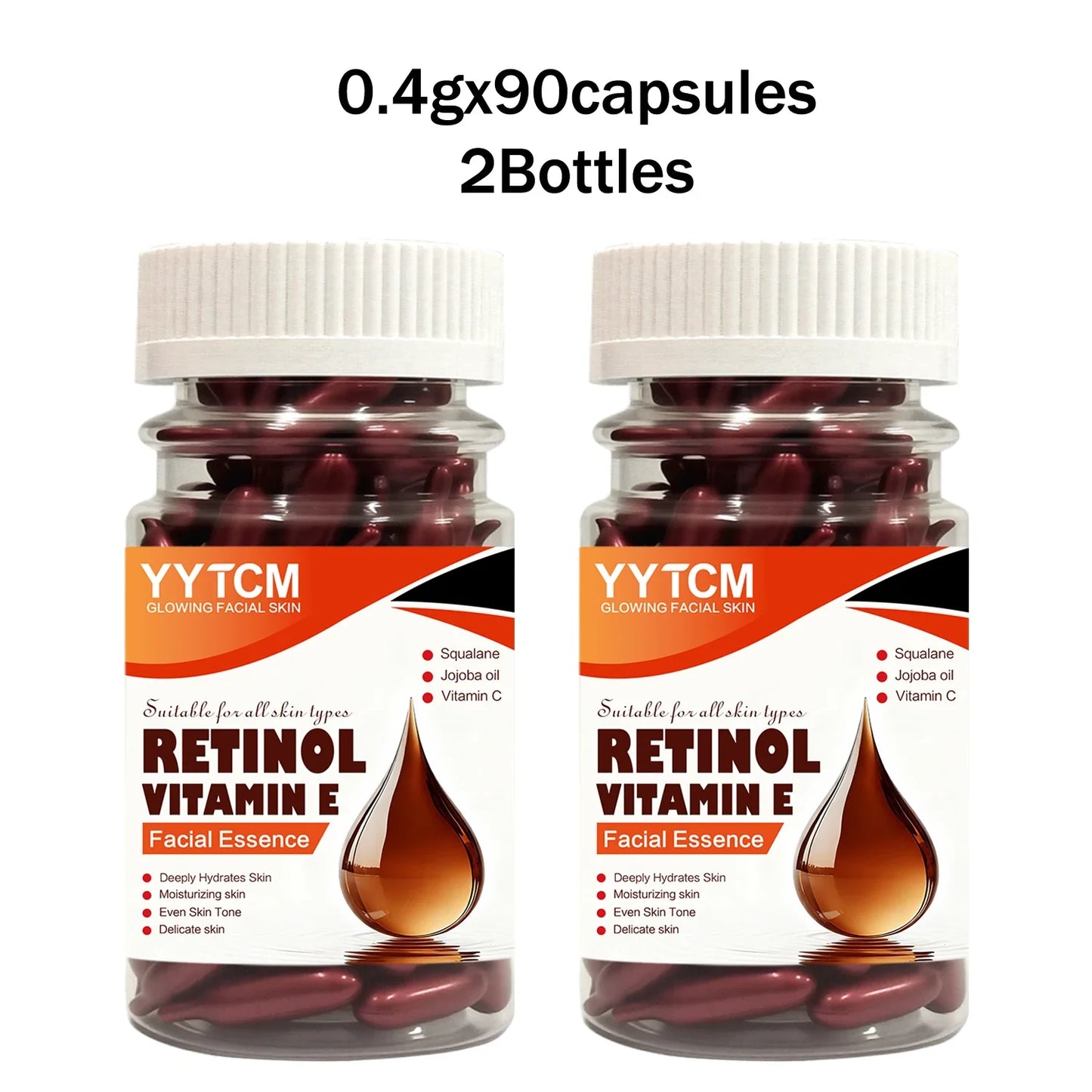 Retinol & Vitamin E Capsule Serum – Brighten & Firm Skin