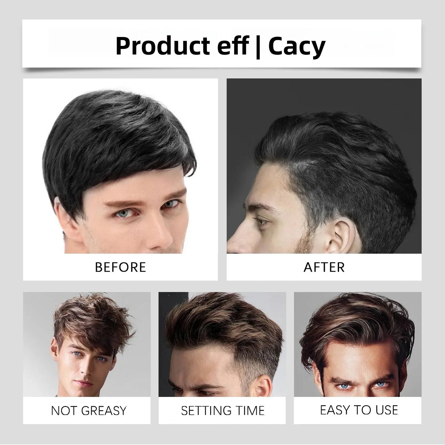 Men's Matte Hair Texture Powder – Thickening Styling Powder