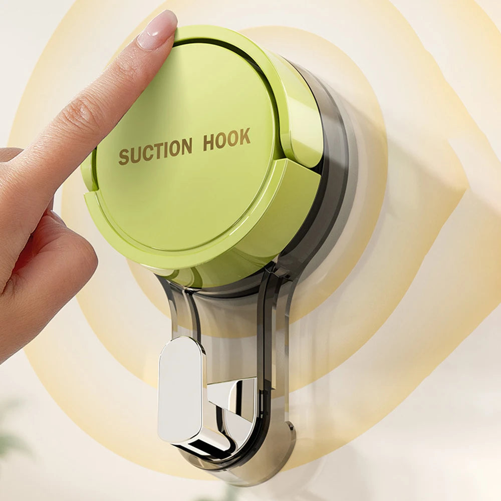 Strong Vacuum Suction Hooks Traceless No-Drilling Adhesive for Home Bathroom Kitchen Door Back Toilet Area Purpose Strong Hold Peaceful Pleasures Health and Wellness