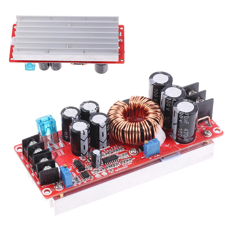 1200W 20A DC-DC Converter Boost Car Step-up Power Supply Module 8-60V to 12-83V Peaceful Pleasures Health and Wellness