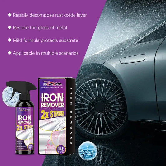 Car Metal Rust Remover Spray for Effective Cleaning Peaceful Pleasures Health and Wellness 120ml