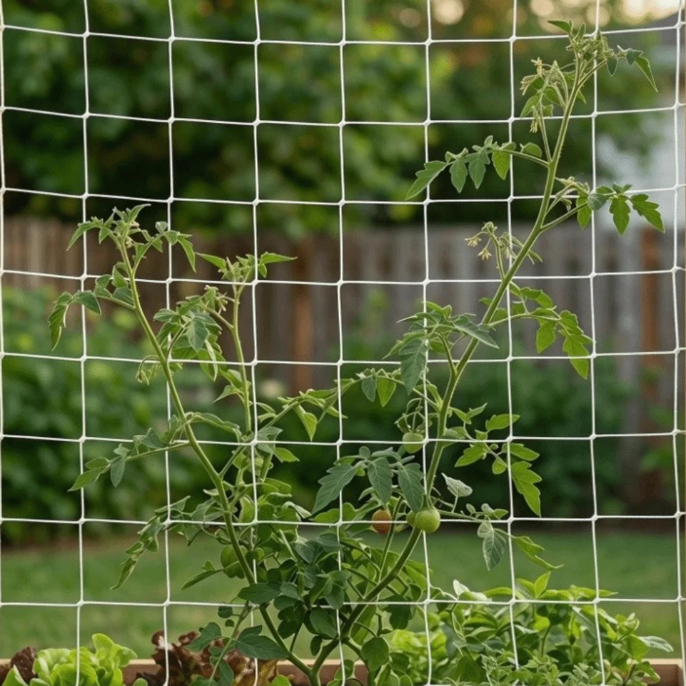 5x30 FT Plant Trellis Net | 6-Inch Grid Climbing Plant Net