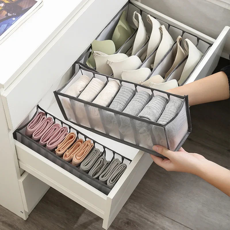 Foldable Drawer Organizer – Bra, Socks & Underwear Storage Set