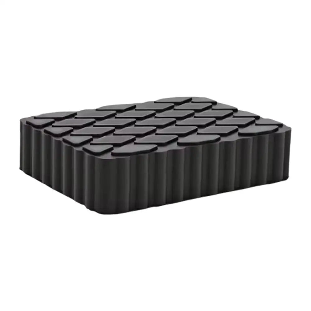 1Pcs Car Jack Rubber Pad Shock Absorbing Non-Slip Lift Support Blocks Height Increasing Chassis Protector Stabilizer For Repair Peaceful Pleasures Health and Wellness S