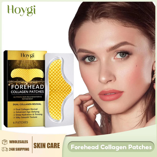 Collagen Forehead Wrinkle Patches Firming Lifting Anti-Wrinkle Fade and Smooth Fine Lines Reduce Dryness Tightening Skin Care Peaceful Pleasures Health and Wellness