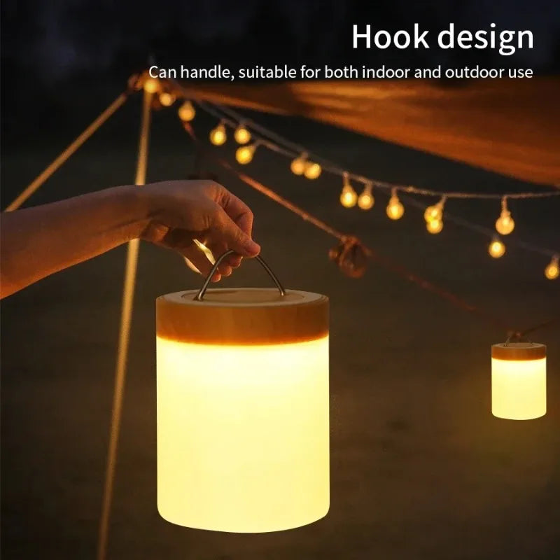 RTONTR Touch LED Rainbow Night Light | Portable Desk Lamp