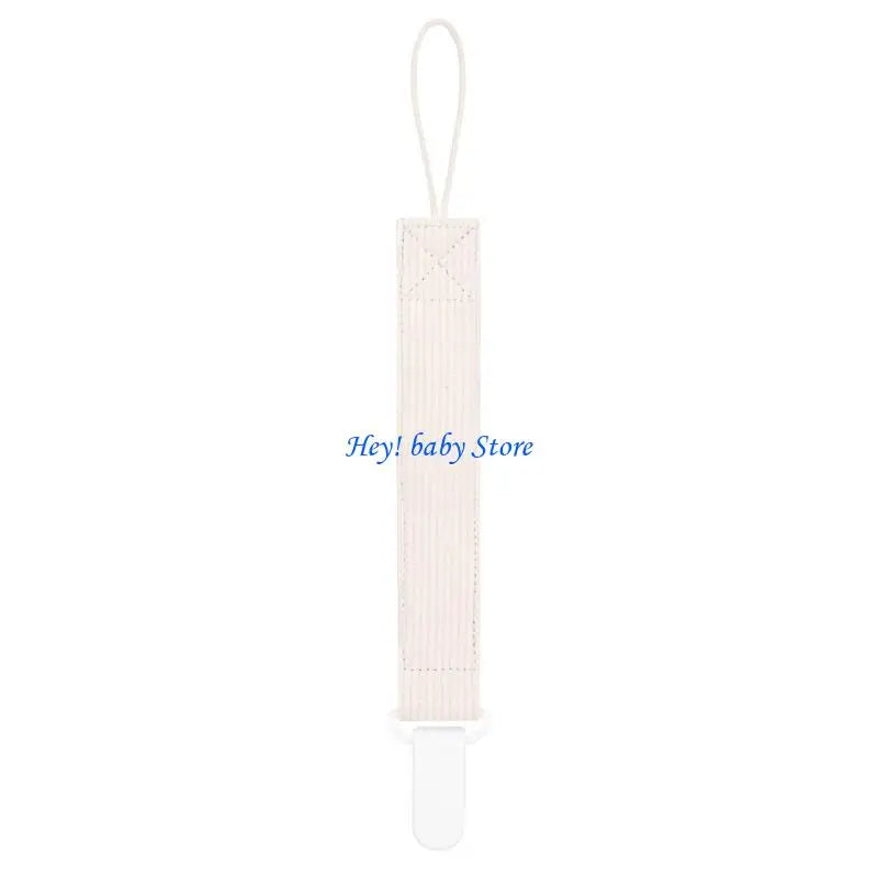 Baby Pacifier Chain Clip Teether Soother Strap – Cotton & Plastic