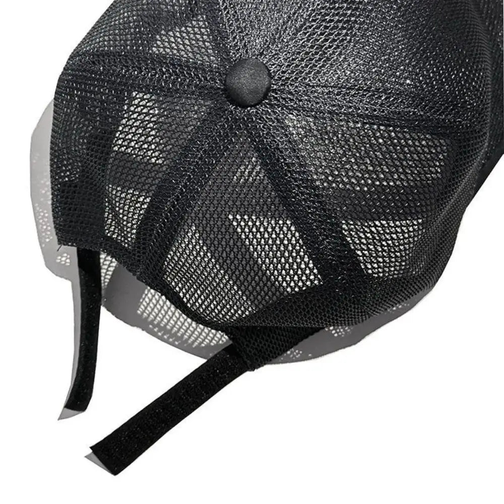 Adjustable Mesh Baseball Cap – Breathable Wide Brim Sun Hat