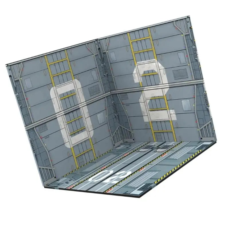 Japanese Style Collapsible Display Board for Action Figures