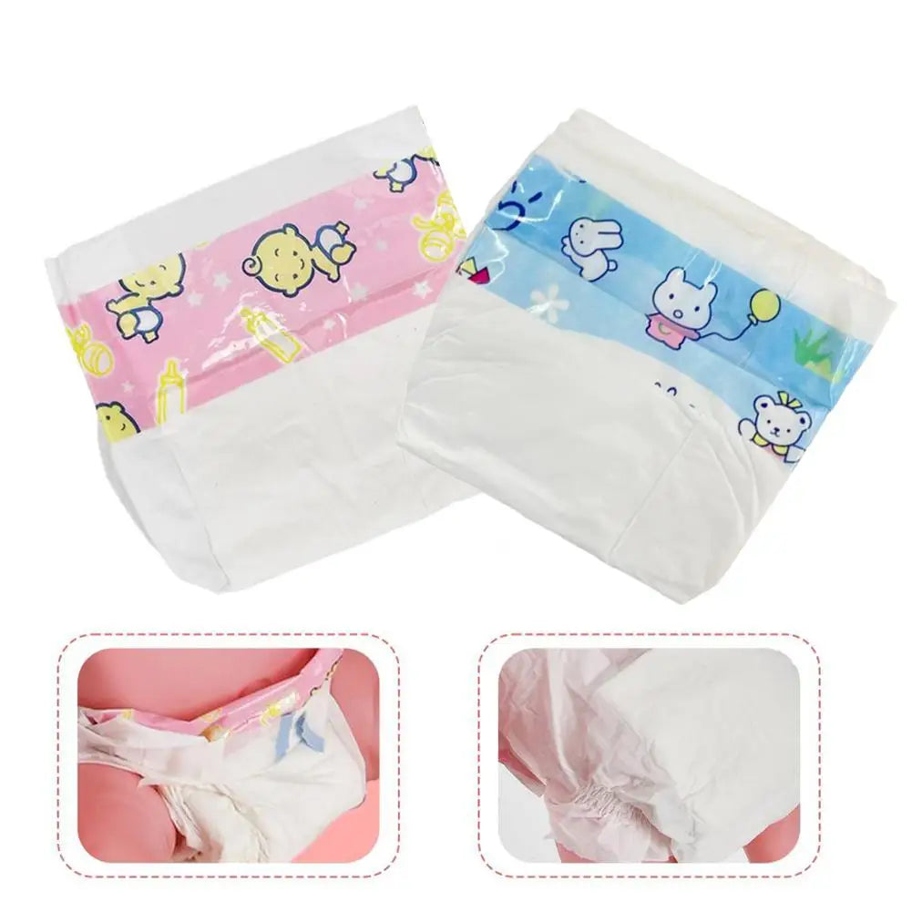 Baby Doll Diapers for 14–18 Inch Dolls | Soft Cloth Accessories