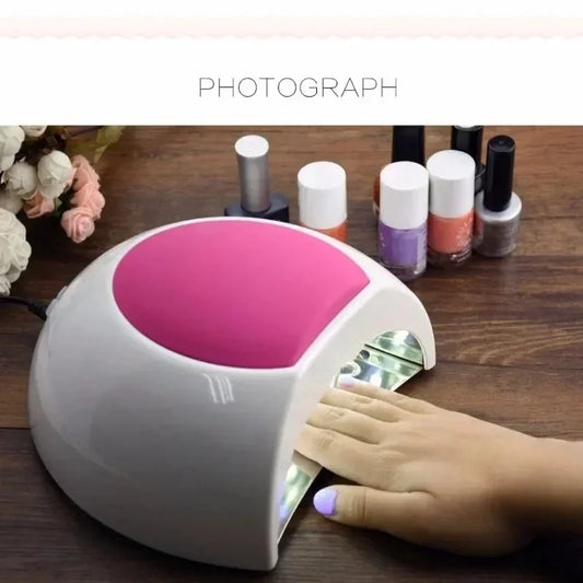 SUNUV 48W Nail Lamp UV Lamp SUN2 Nail Dryer for UVLED Gel Nail Dryer Infrared Sensor with Rose Silicone Pad Salon Use Peaceful Pleasures Health and Wellness