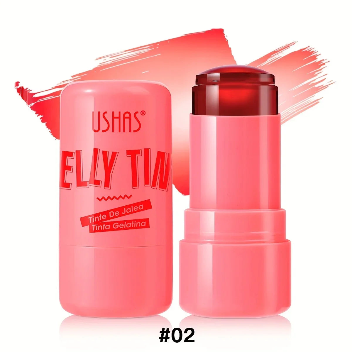 3-in-1 Jelly Blush Stick – Lip Balm, Eyeshadow & Blush