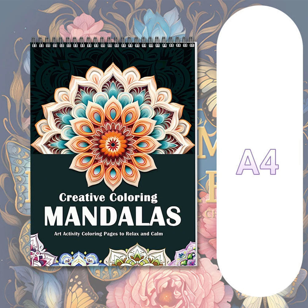 Unstress DIY Creative Coloring Notebook Puzzle Drawing Adult Relaxing