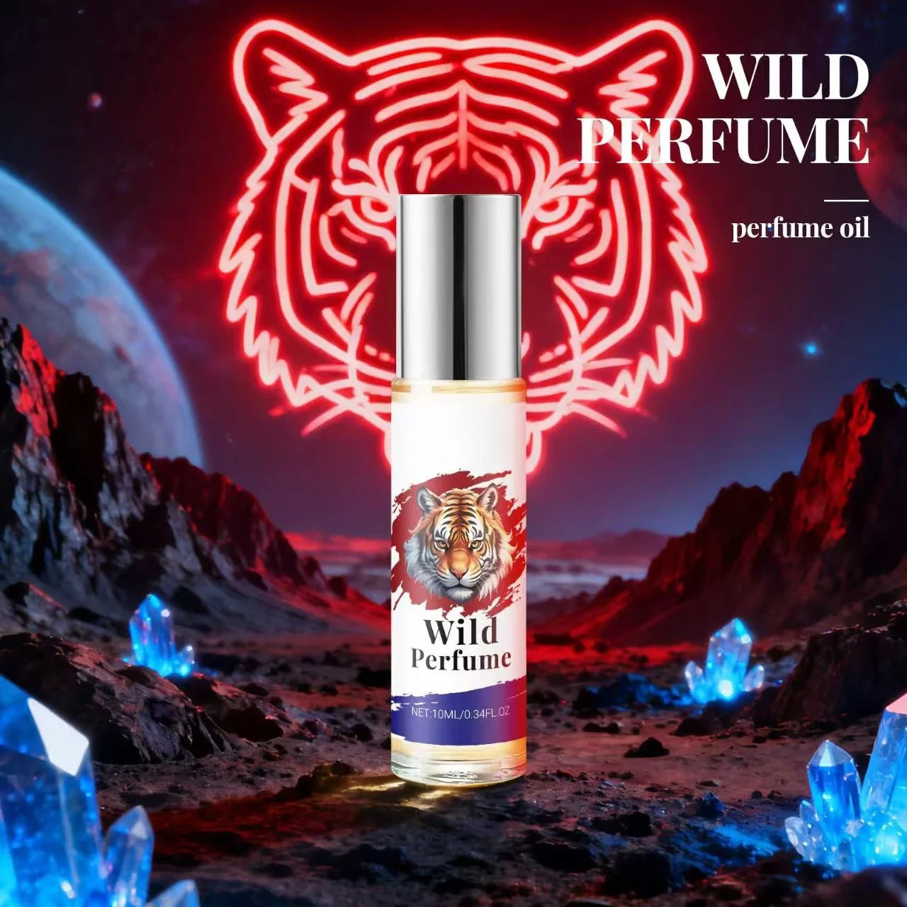 Pheromone Body Perfume Oil for Men | Floral Scent 10ml