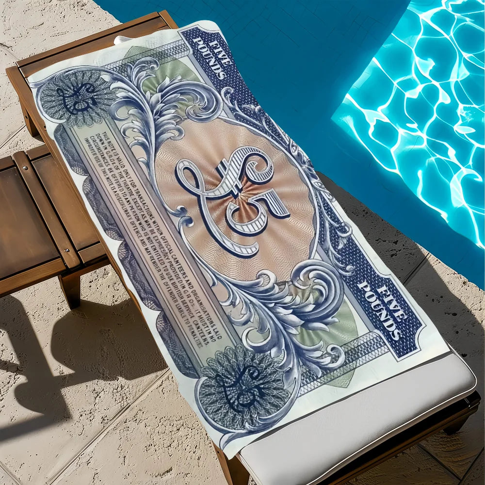 Quick-Dry Microfiber Beach Towel | Pool, Gym & Travel Quick-Dry Beach Towel Peaceful Pleasures Health and Wellness z4 STJ150x180CM