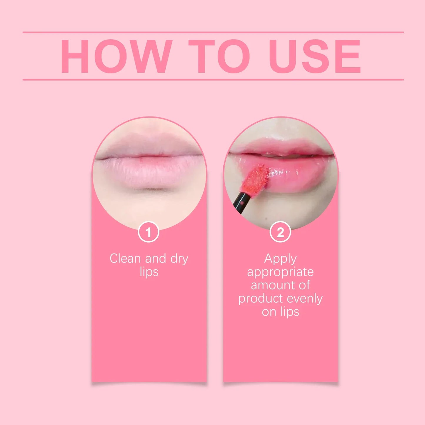 Eelhope Color Changing Lip Oil – Moisturizing Pink Lip Serum