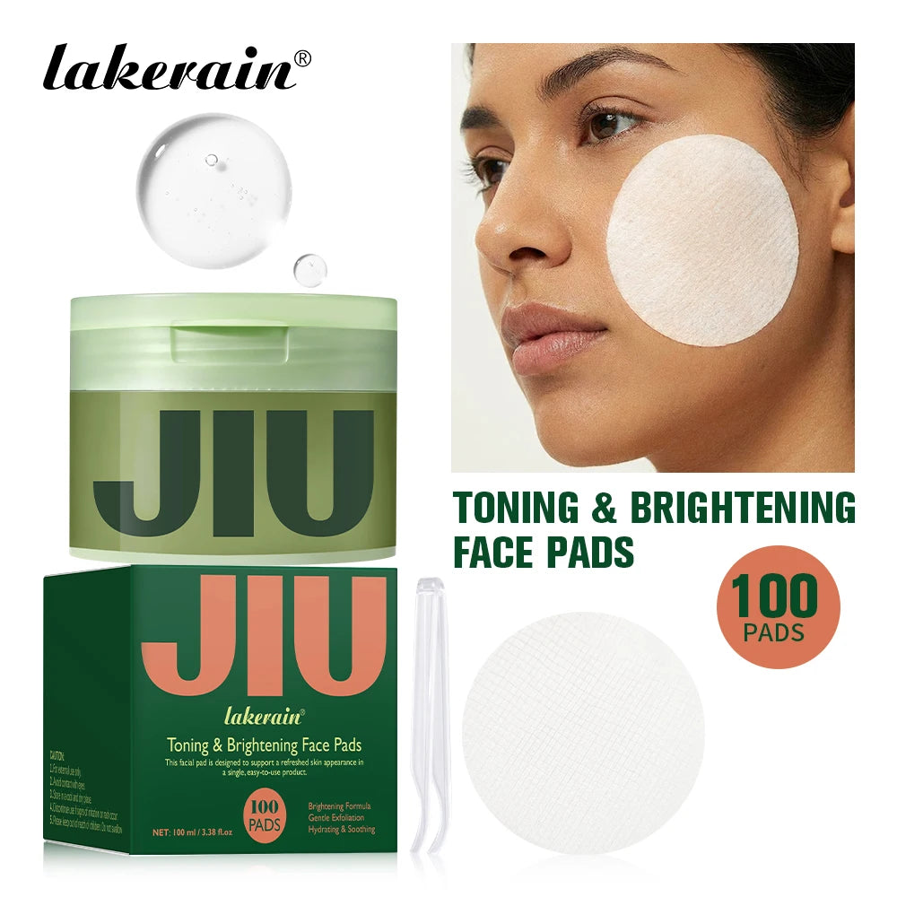 Toning & Brightening Face Pads Deep Moisturizing Tighten Enhance Radiance Soothing Sensitive Skin Circular Skincare Cotton Pad Peaceful Pleasures Health and Wellness Skincare Cotton Pad