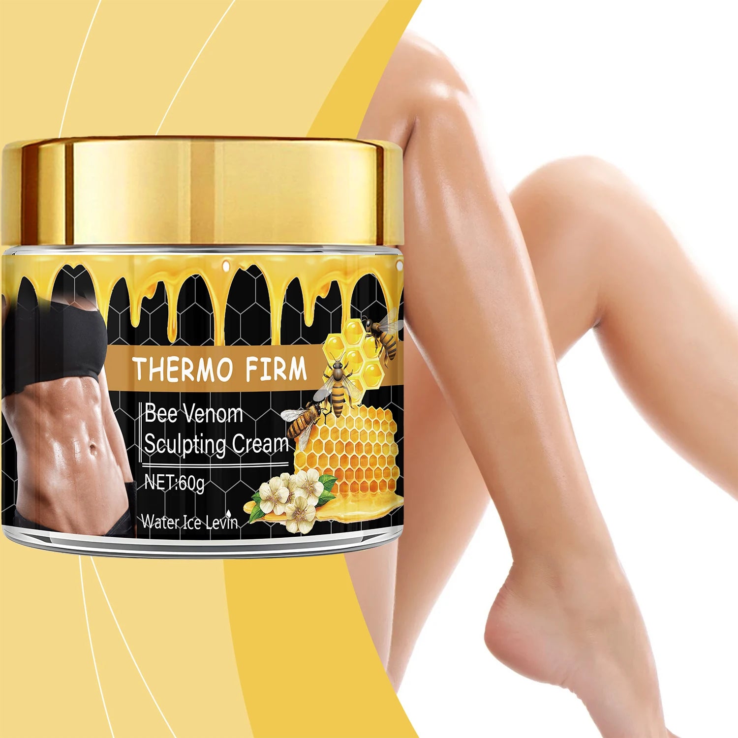 Bee Venom Sculpting Body Oil – Collagen & Hyaluronic Acid Body Sculpting Cream Peaceful Pleasures Health and Wellness
