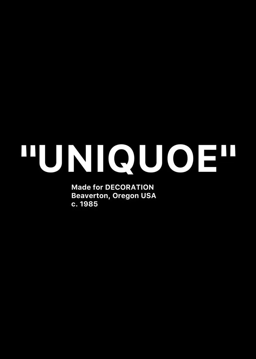 Black & White Minimalist Motivational Quote Canvas Wall Art
