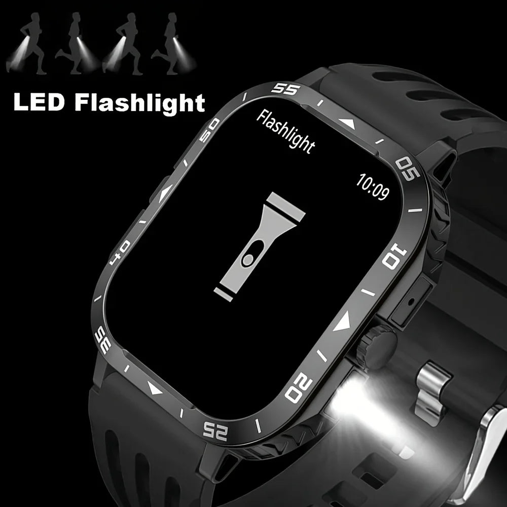 ERUN Smart Watch – Sports, Call & Music Control | 1.8" Display