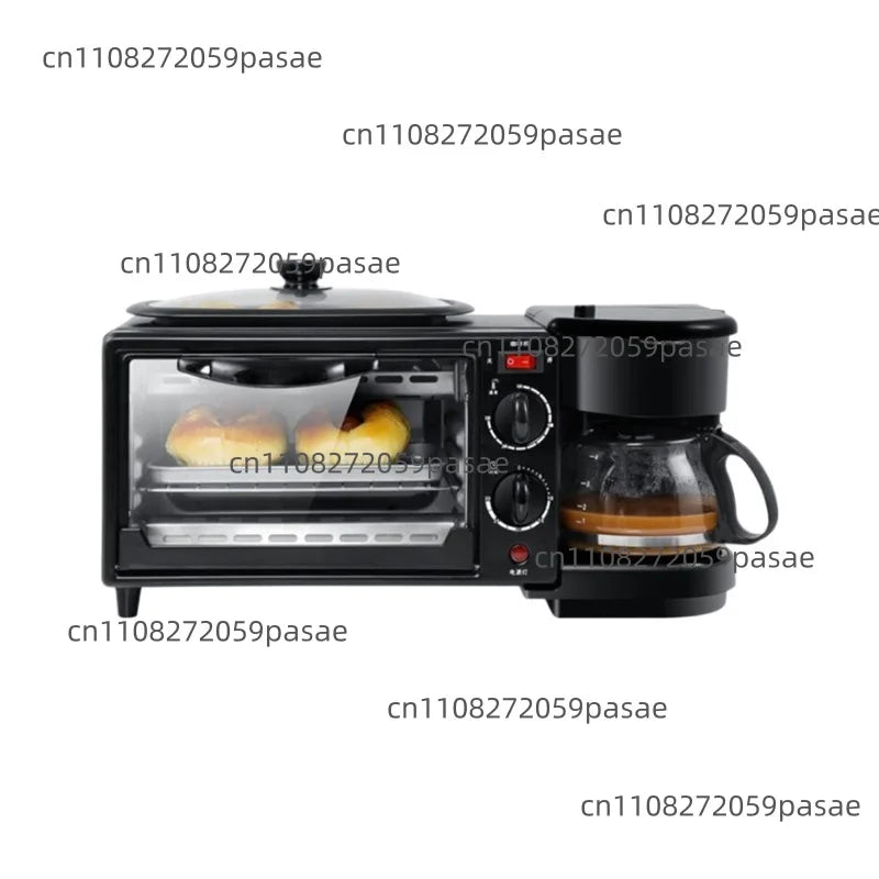 3-in-1 Breakfast Station – Oven, Coffee Maker & Grill | 600W