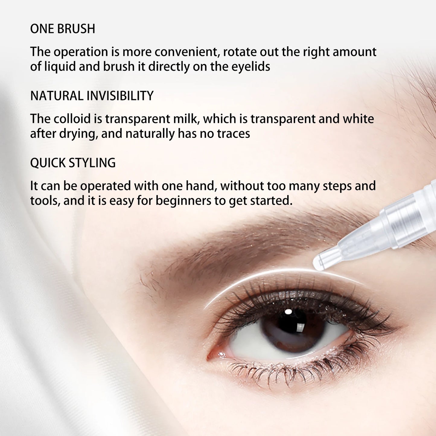 WEST MONTH Double Eyelid Setting Cream – Waterproof & Natural