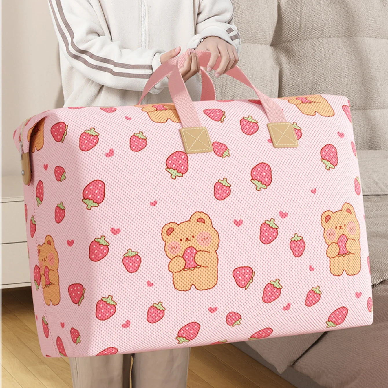 Foldable Storage Bags for Blankets, Comforters & Bedding