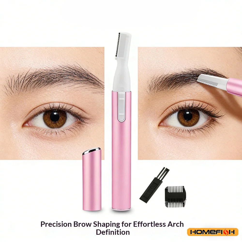 Mini Electric Eyebrow Shaver & Facial Hair Remover for Neck Lips Arms Legs Body, Trimmer for Women Peaceful Pleasures Health and Wellness