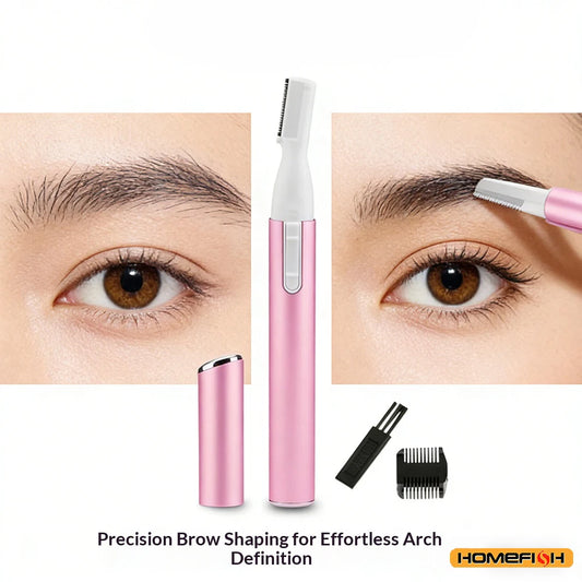 For Women: Mini Electric Trimmer for Eyebrow, Facial & Body Hair Removal - Neck, Lips, Arms, Legs Peaceful Pleasures Health and Wellness