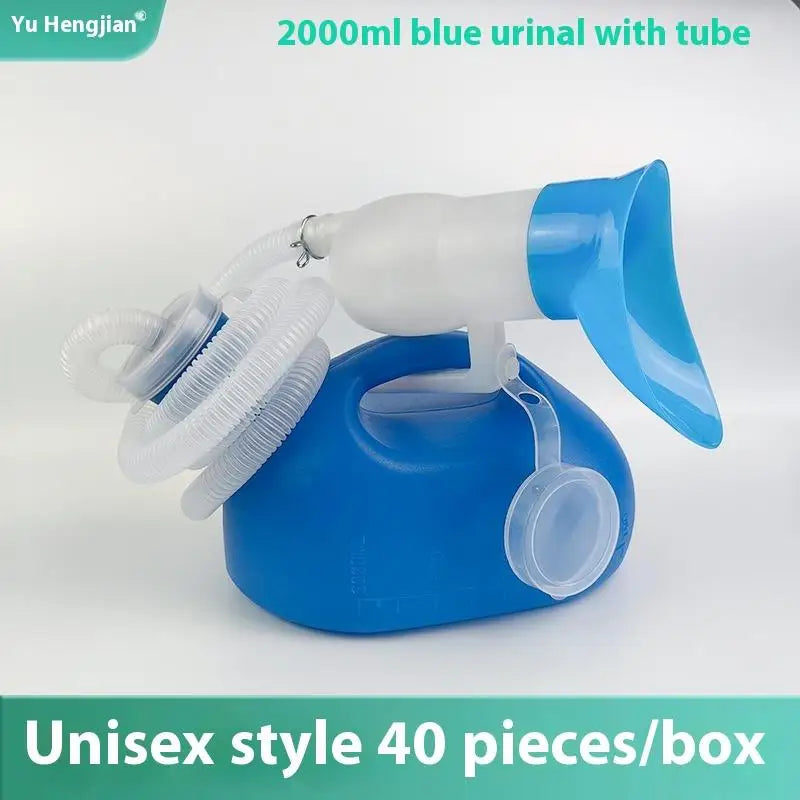 New Portable Urinal Pee Bottle 2000ML For Men And Women Spill Proof Unisex Potty For Home Camping Car Travel Accessories Peaceful Pleasures Health and Wellness A4