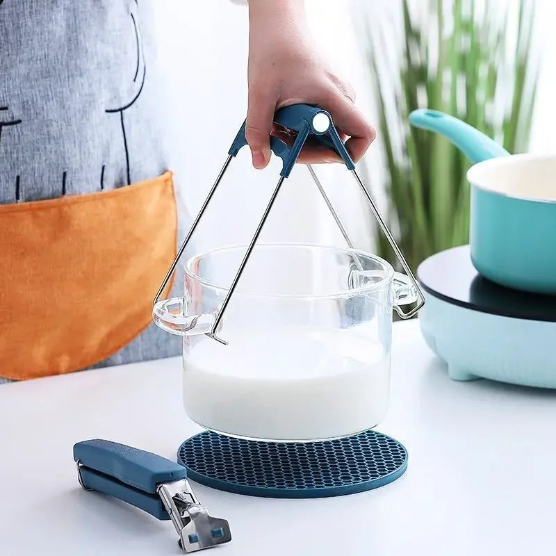 Silicone Bowl & Plate Gripper Tong | Kitchen Lifting Tool Kitchen Gripper Tong Peaceful Pleasures Health and Wellness