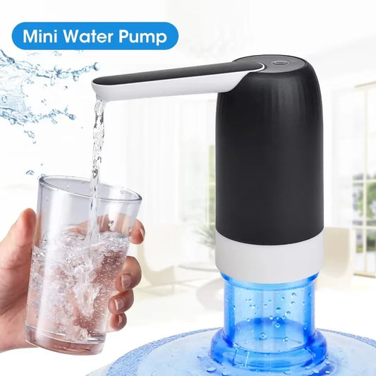 Portable Electric Water Pump Mini USB Gallon Bottle Dispenser with One-Key Automatic Switch for Home and Outdoor Use Peaceful Pleasures Health and Wellness