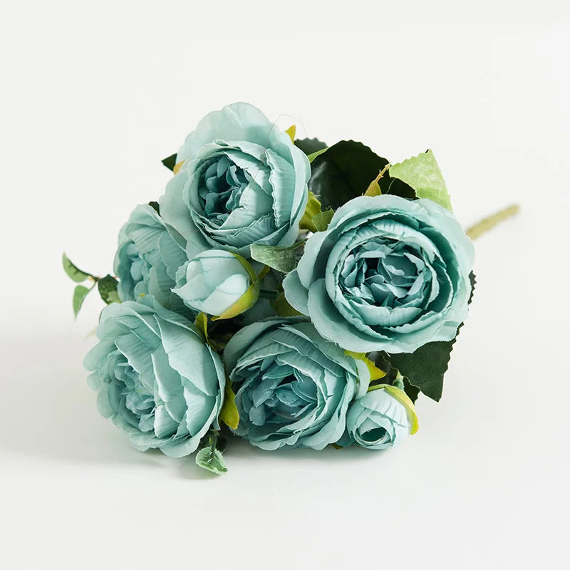Silk Rose Artificial Flowers UV Protection | Wedding & Home Decor
